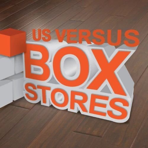Us Vs Box Stores from Carpet Remnant Outlet in Spokane, WA